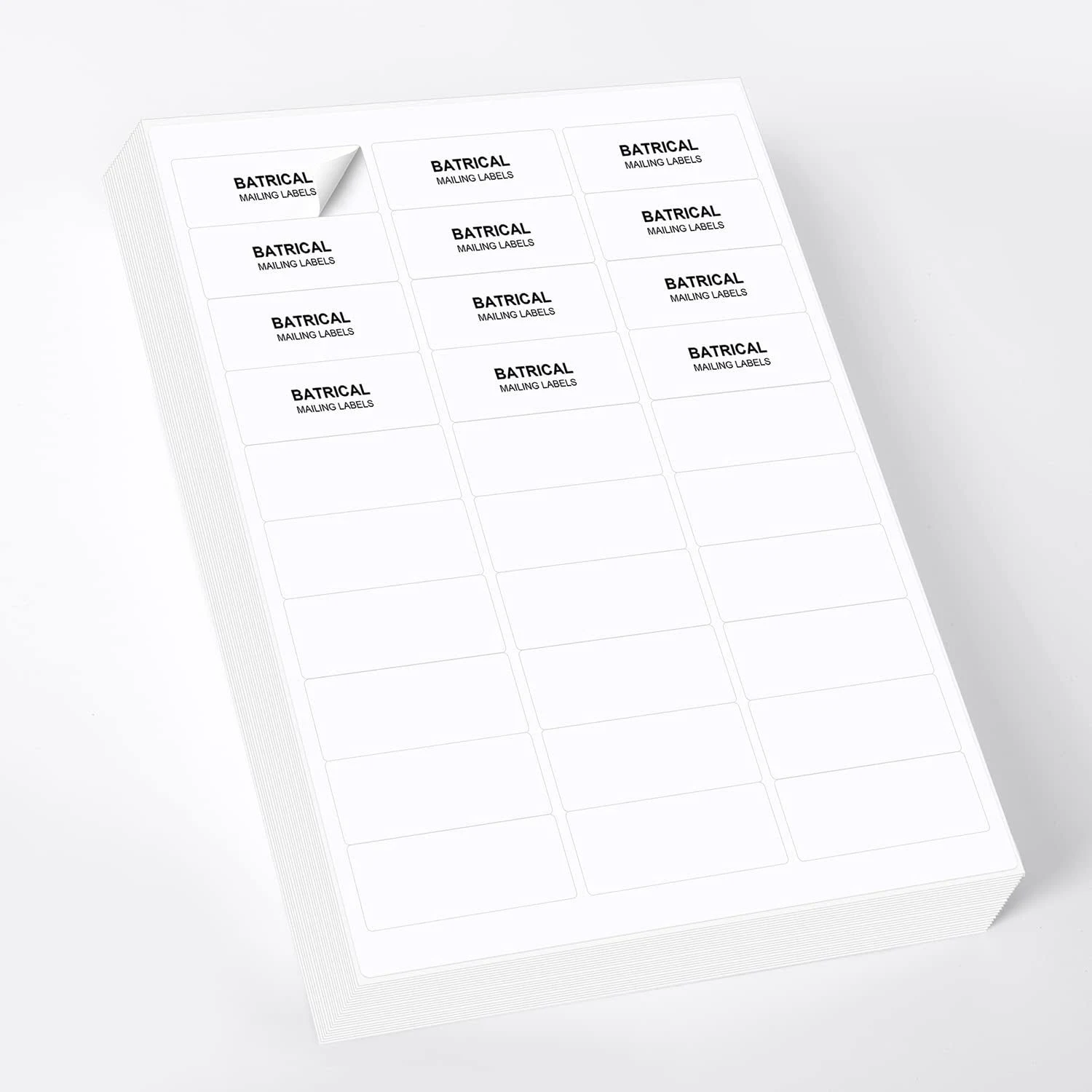 8.5''x 11'' Shipping Labels for Laser and Inkjet Printer 30 Labels per Sheet 900 Labels Total