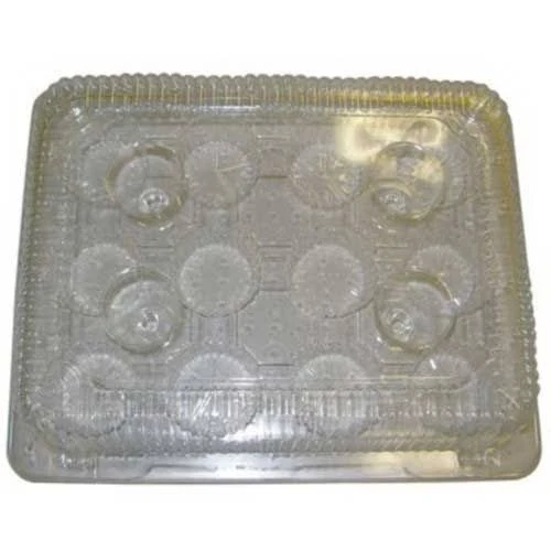 Detroit Forming LBH9222 Clear Hinged Cupcake or Muffin Container