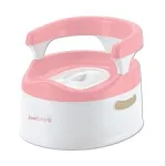 Jool Baby Potty Chair for Toddler Toilet Training - Splash Guard & Back Support (Pink)