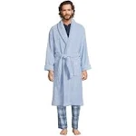 Men's Lands' End Calf-Length Turkish Terry Robe