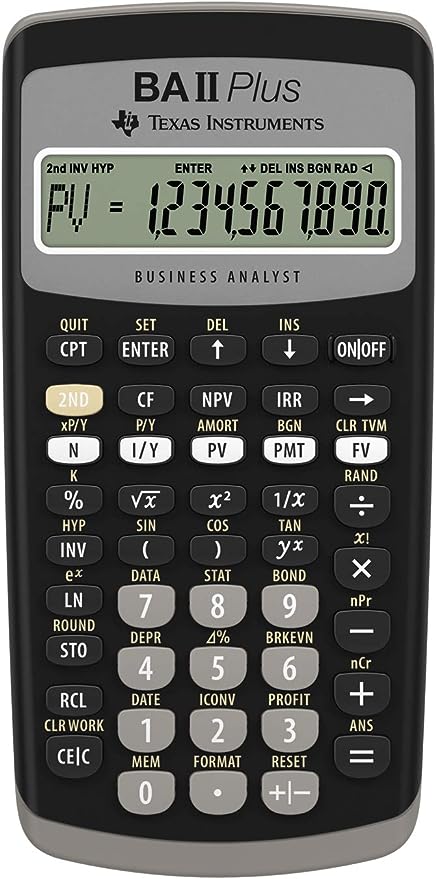 Texas Instruments BAII Plus Professional