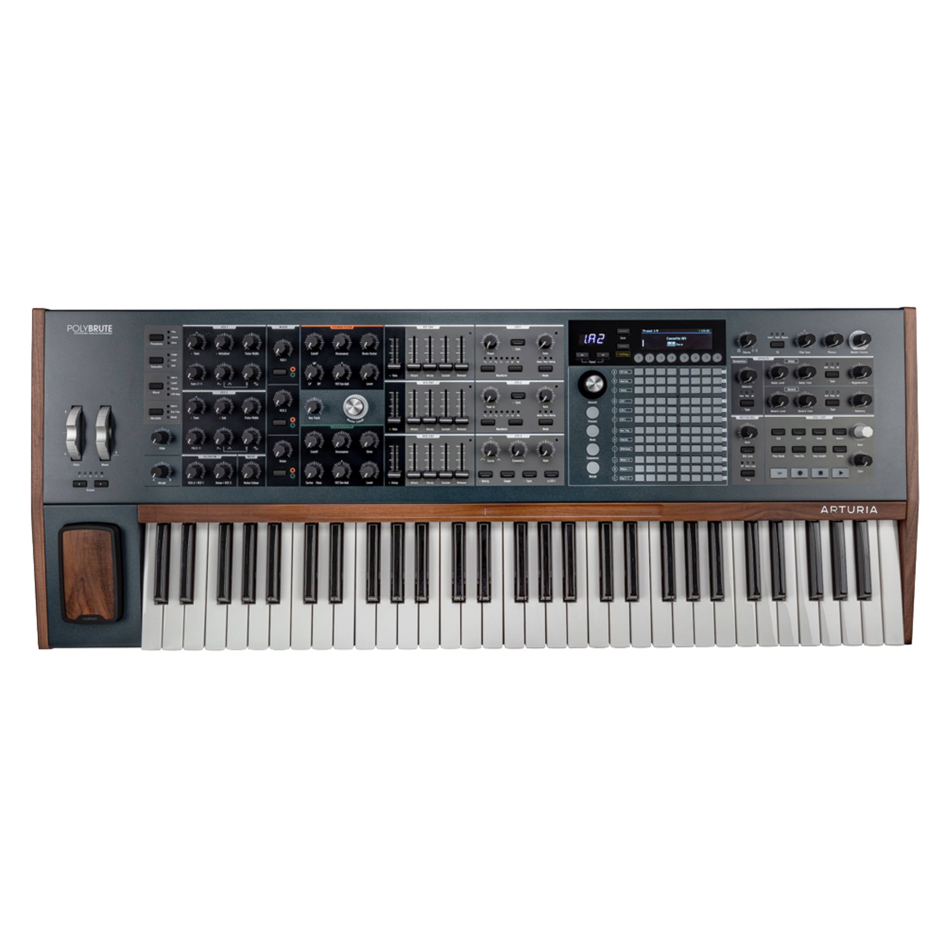 Arturia PolyBrute 6-Voice Polyphonic Morphing Analog Synthesizer - Noir, Limited Edition