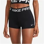 Nike Pro 3In Shorts Women Black