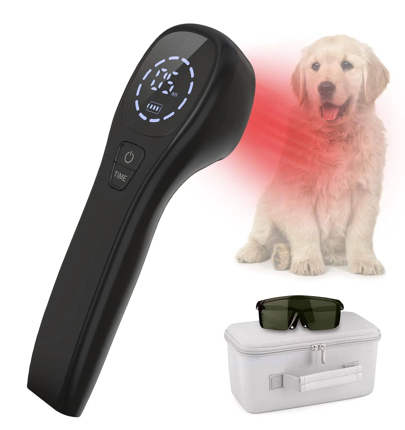 Ikeener Vet Device for Pets,Red Light Therapy for Pain Relief,Muscle & Joint Pain ...