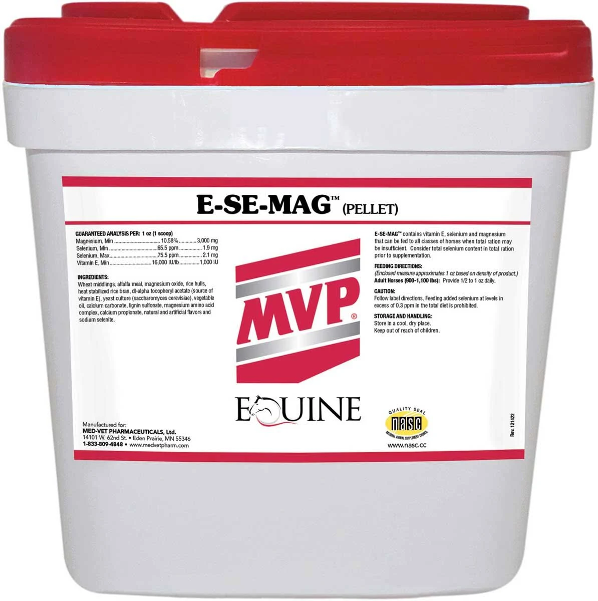 E-Se-Mag (20lb) for Muscle Function & Recovery in Horses