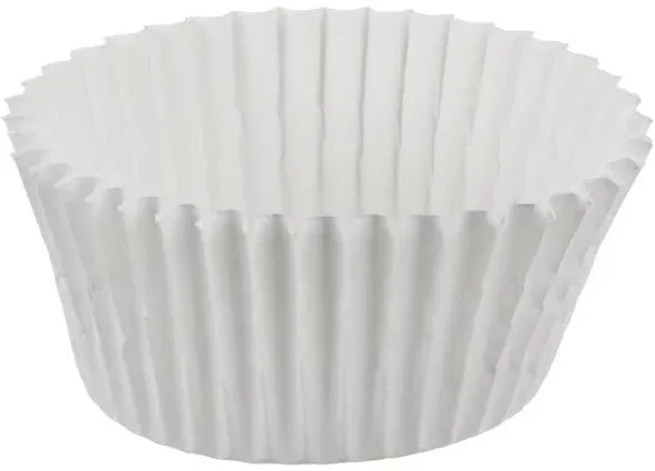 Cybrtrayd 1000 Count No.4 Glassine Paper Candy Cups, White