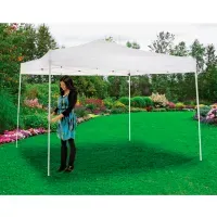 Global Industrial Portable Straight Leg Pop Up Canopy 602191WH