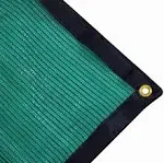 Harvest 70% Green Shade Cloth with Grommets, Premium Heavy Duty Mesh Tarp (12Ft 