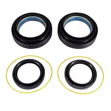 Front Axle Knuckle Tube Oil Seal Kit Fits for 1998-2004 Ford F250 F350 F450 F550 ...