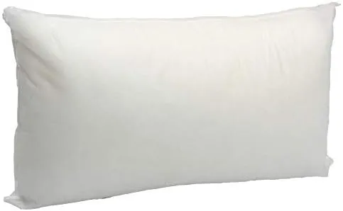 Mybecca 12" W x 24" L Lumbar Pillow Insert Sham Form Polyester Premium ...