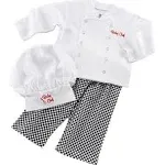 Baby Aspen 'Big Dreamzzz' Baby Chef Three Piece Layette in Culinary Themed Gift