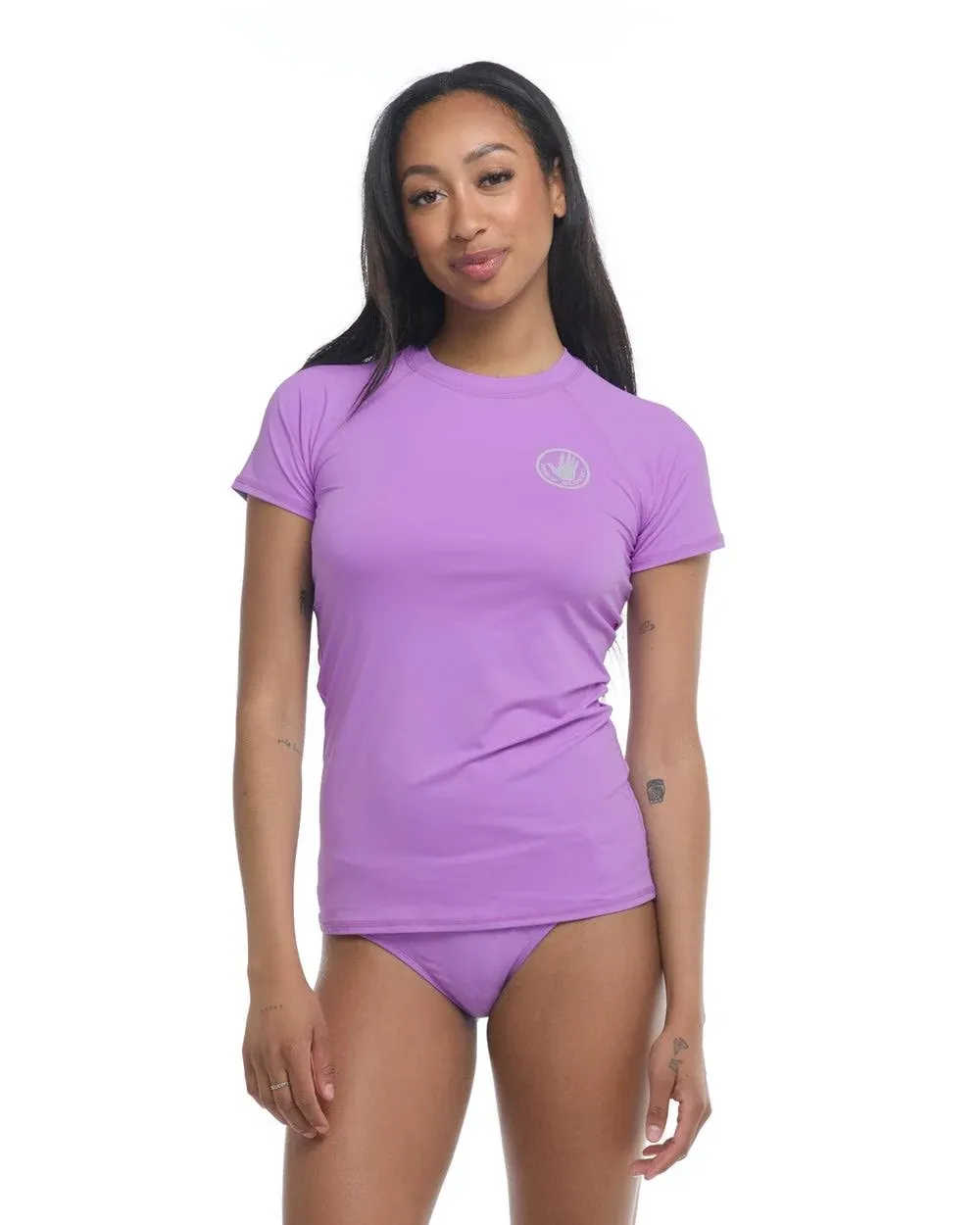 Body Glove Women's in Motion Short Sleeve Rashguard - Sunset