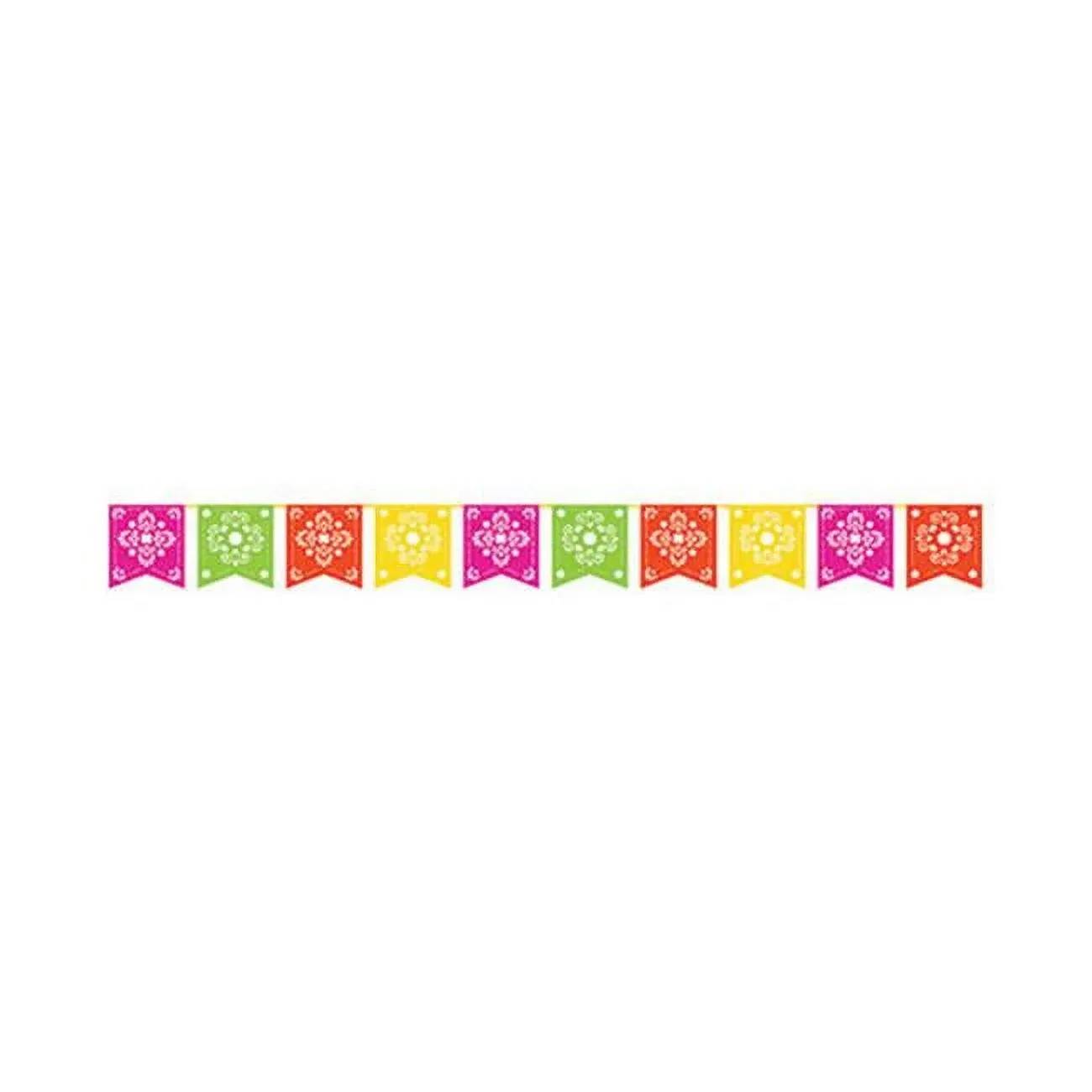 Creative Converting Papel Picado Decorative Banner, Serape