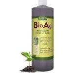 SCD BioAg – Organic Farm and Garden Soil Microbes, Compost Starter with 12 Probiotic Strains, Live Super Concentrate of Liquid Microorganisms, Chemical-Free Soil Amendment, by SCD Probiotics (1 Liter)