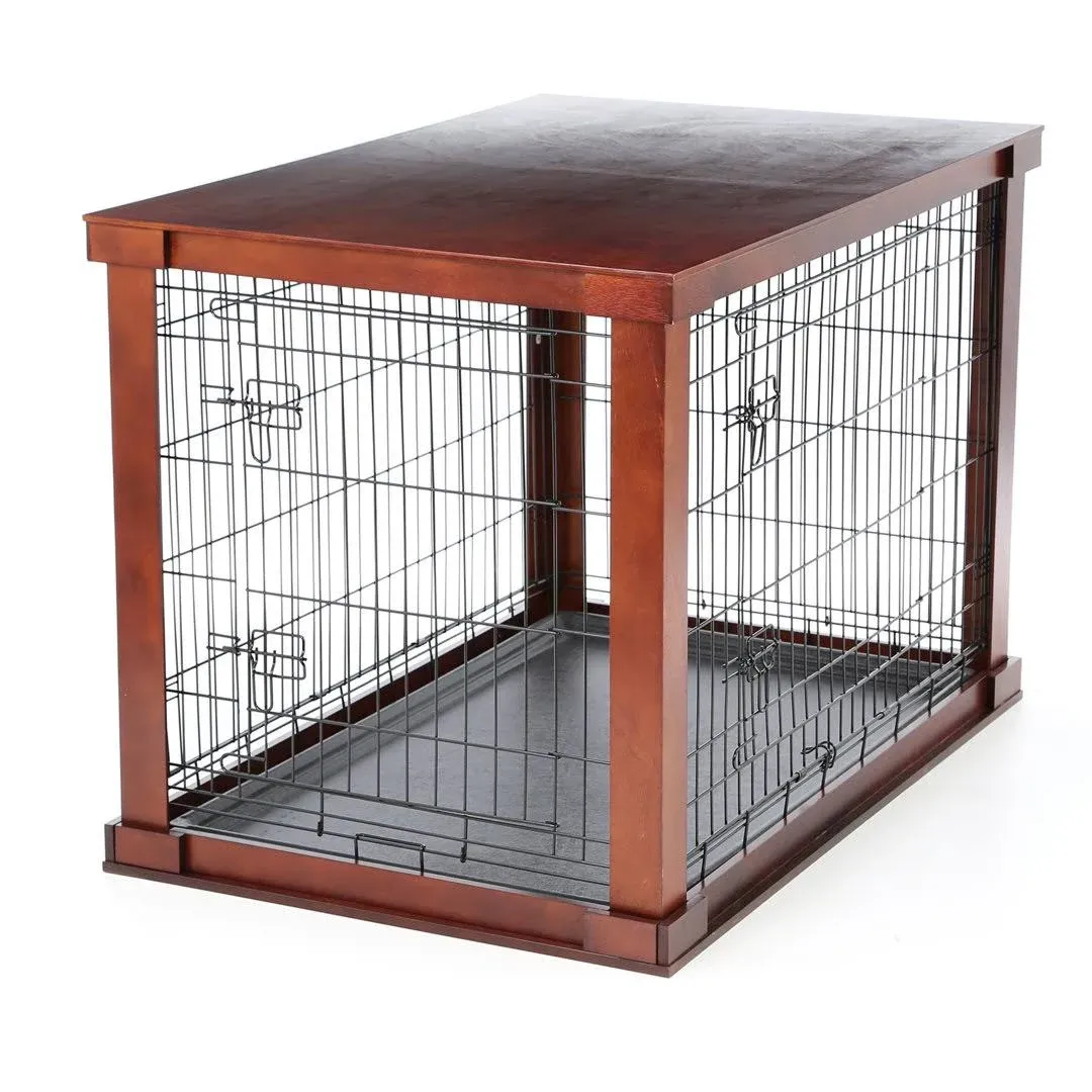 Merry Products Pet Cage with Crate Cover, Medium