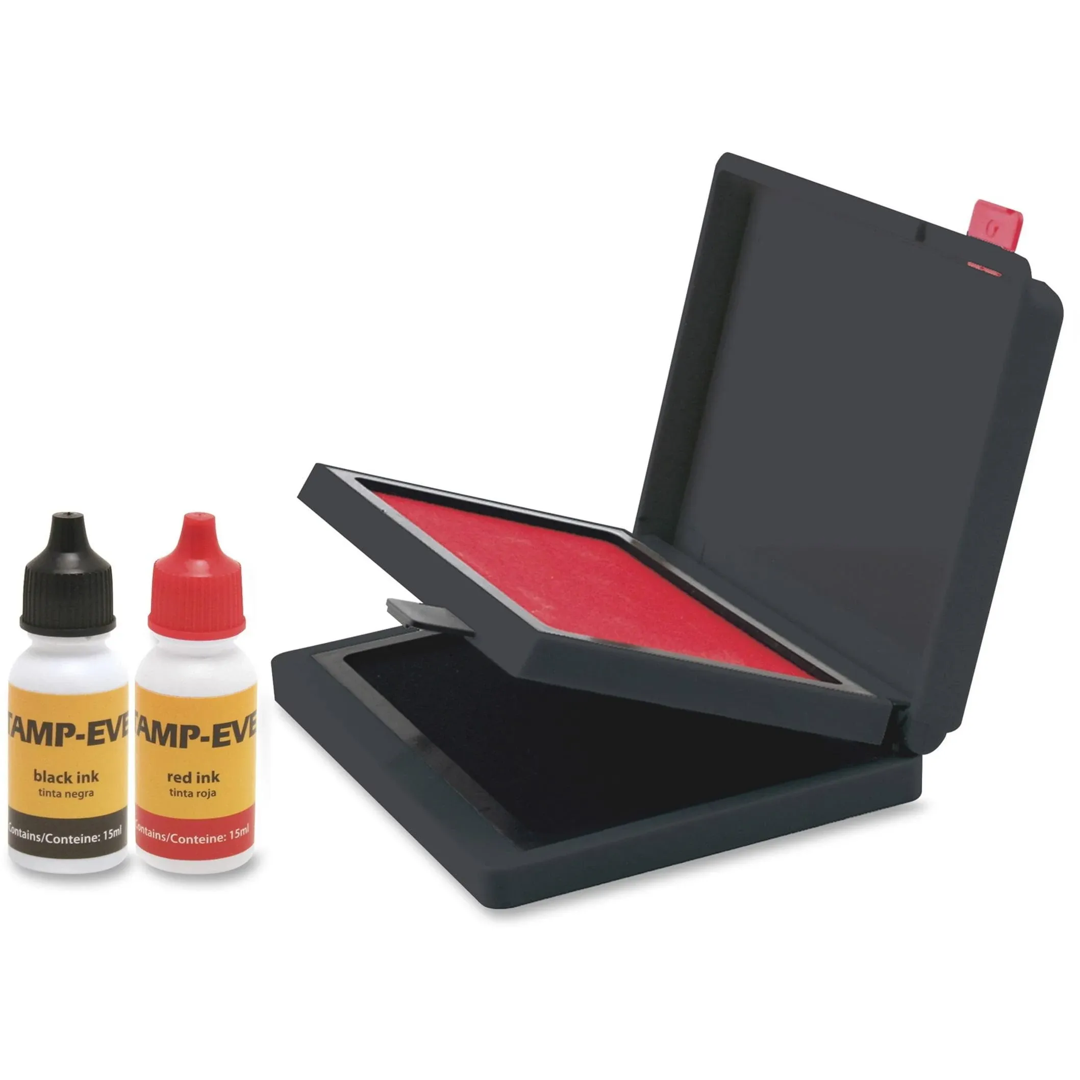 Identity Group Stamp Pad Refill 2 3/8 x 4 Red/Black