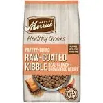 Merrick Healthy Grains Freeze Dried Raw Coated Kibble Dry Dog Food Real Salmon and Brown Rice Recipe - 22.0 lb