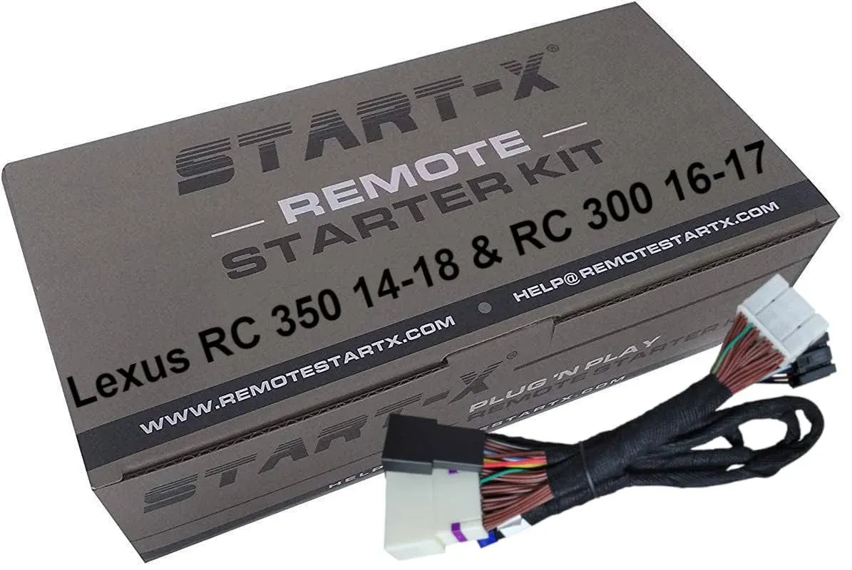 Start-X Remote Starter Kit for Lexus RC 350 2014-2018 and RC 300 2016-2017 ||...