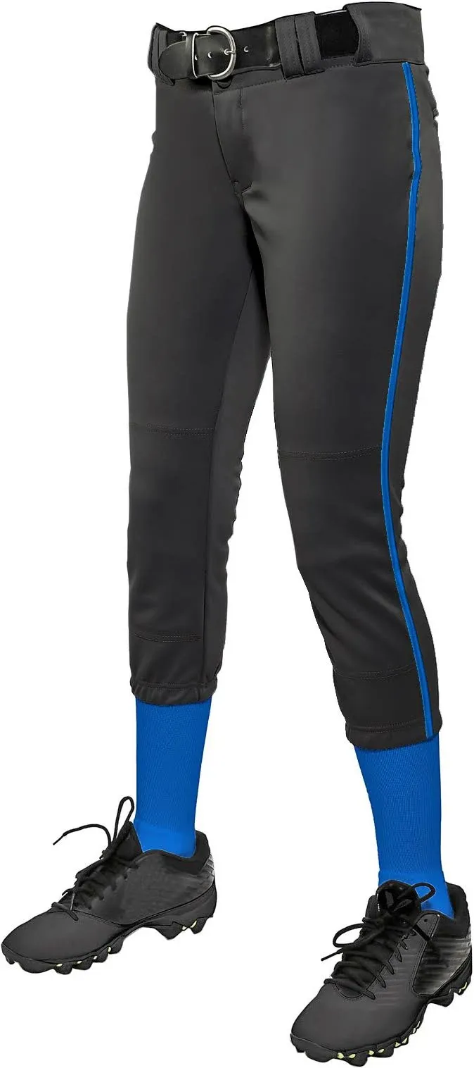 Champro Tournament Women's Low-Rise Pant with Braid