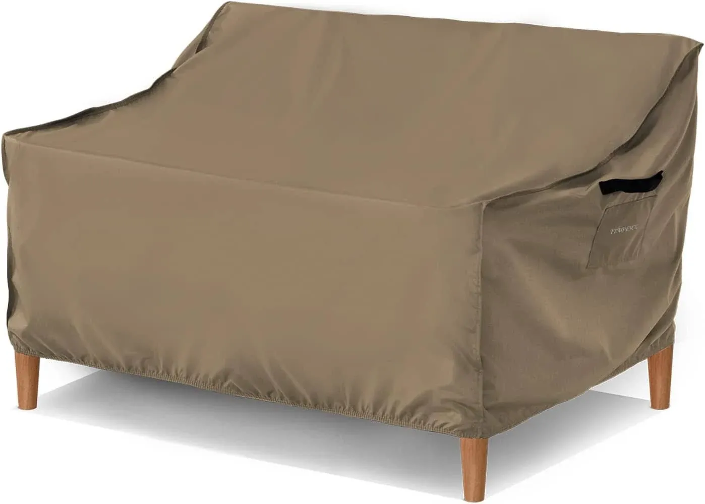 Tempera Outdoor Chair Cover, Durable Patio Deep Seat Cover, Anti-UV and Waterproof for Outside Furniture, 29''Wx30''Dx36''H, Taupe