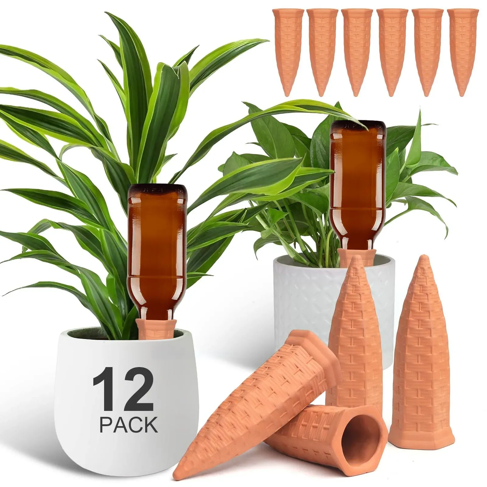 Baxrou Plant Self Watering Stakes 12 Pack