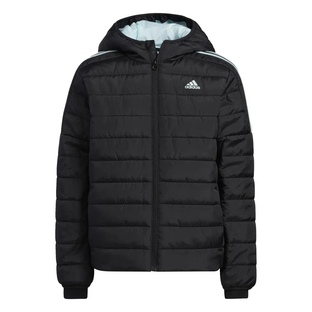 adidas Girls Cozy Black Puffer Jacket Size XSMALL (6) - NWT - MSRP$80.00