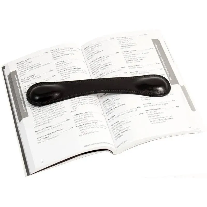 Bey Berk Black Leather Book Weight