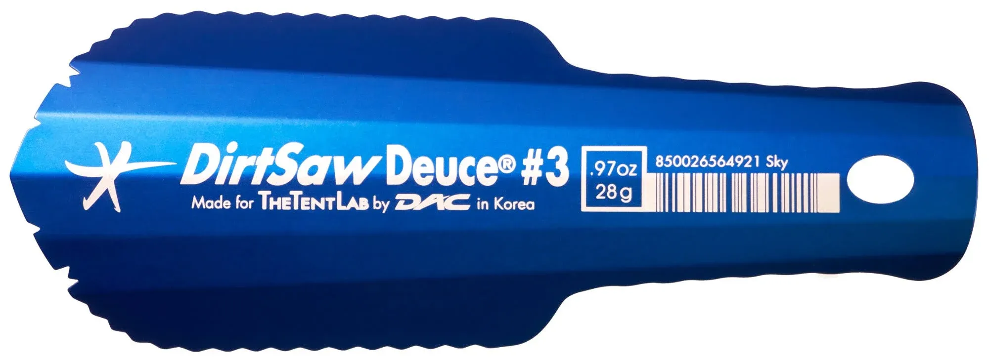 TheTentLab The DirtSaw Deuce #3 Trowel Blue