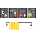 Silly Goose Gifts Even A Nightmare Will Brush Teeth Take A Bath Wash Hands Wall