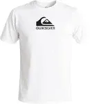 Quiksilver Men's Standard Solid Streak Short Sleeve Rashuguard UPF 50 Sun Protection Surf Shirt