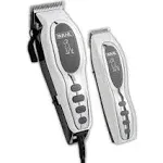 WAHL Pet-Pro Corded Clipper & Battery Trimmer Pet Grooming Combo Kit for Dogs with Light to Thick Coats, The Brand Used by Professionals - Model 9284