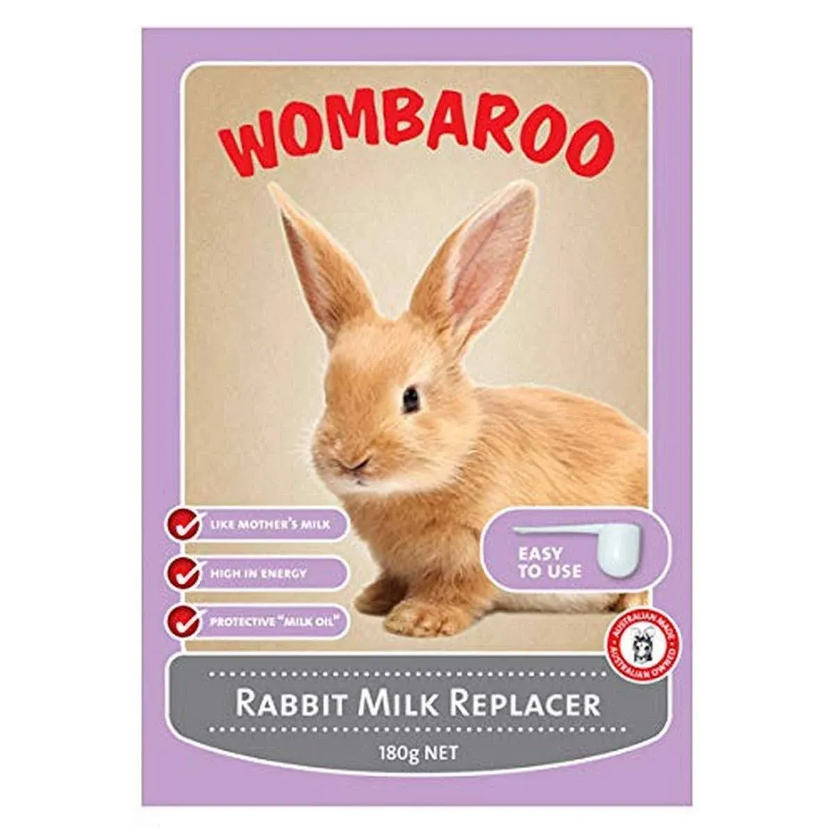 Wombaroo Rabbit Milk Replacer for Baby Bunnies