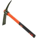 15 Inch Pick Mattock Hoe Forged Adze Pick With Fiberglass Handle Weeding Mattock