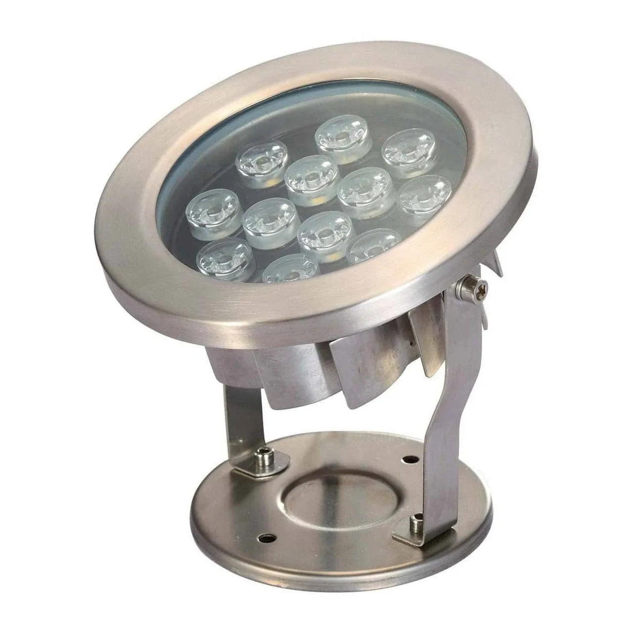 EasyPro 12 watt LED Submersible Stainless Steel fixture - Warm White