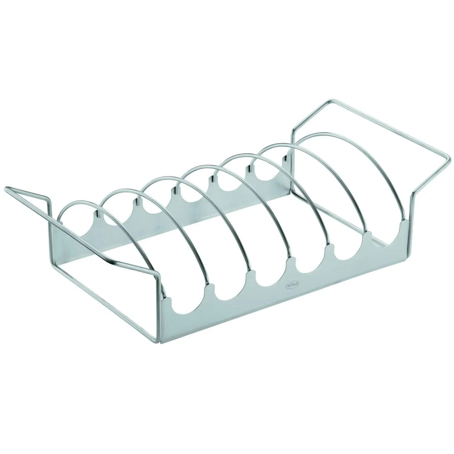 Rösle Stainless Steel 17-inch Large Barbeque Rib/Roast Rack