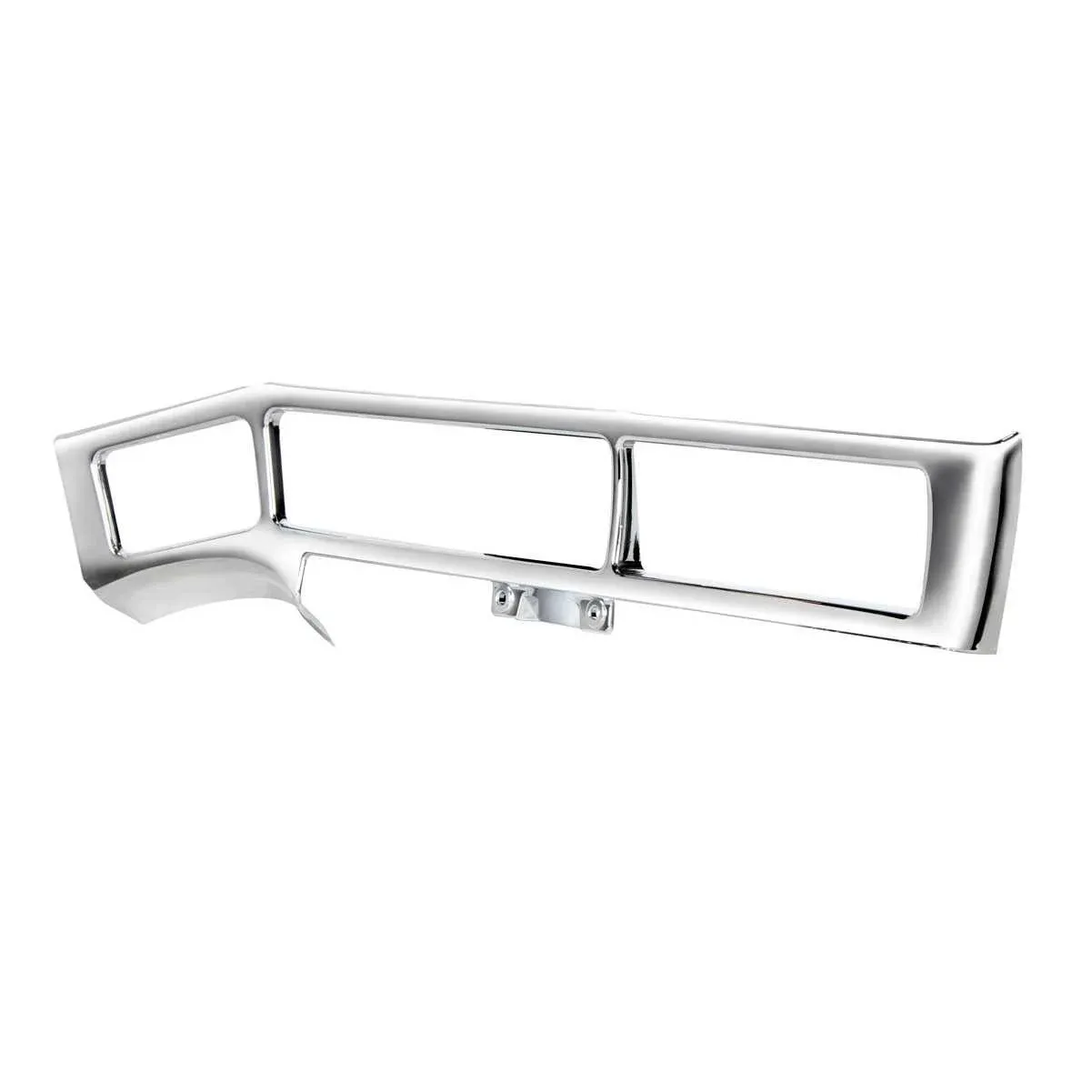 Chrome Plastic Right Lower Dash Trim For Freightliner Columbia (2001-2011) & Coronado (2002-2007)