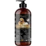 Deluxe Naturals 32 fl oz Rich Omega 3 Fish Oil for Dogs & Cats Natural EPA + DHA Fatty Acids for Shiny Coat, Reduce It