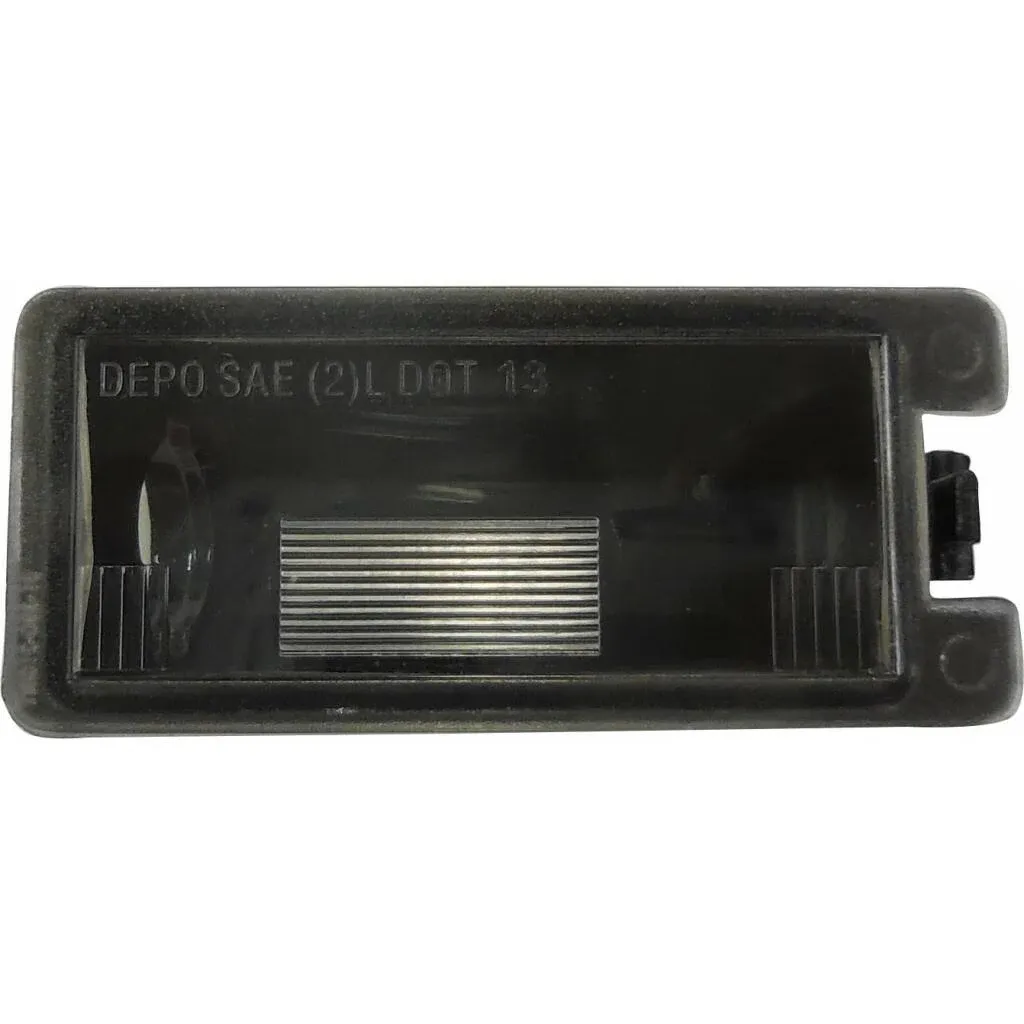 For Ford Escape 2013-2019/Explorer 2011-2019/Fiesta 2011-2018/Fusion 2013-2019/Lincoln MKC 2015-2017 License Light Unit Driver OR Passenger Side | Single Piece | For FO2870102 | BB5Z 13550 A