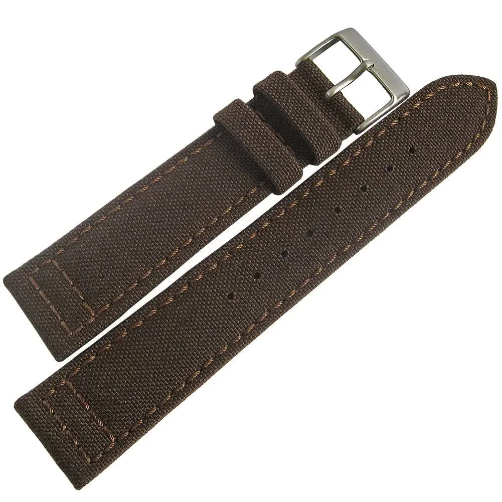 Hadley-Roma Men's Genuine 'Cordura' Watch Band (Vegan, Sustainable) MS-850