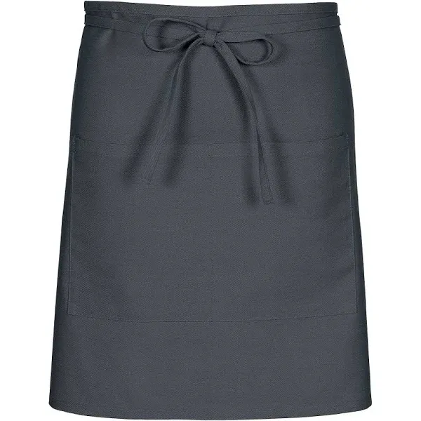 Waist Apron, Half Bistro, F28, Charcoal