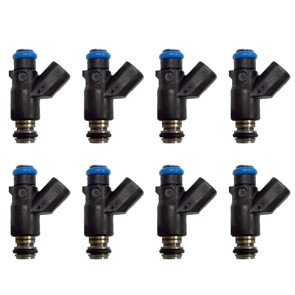 New GM Fuel Injector Set (8) Fits 2010-2013 Chevrolet, GMC 4.8L & 5.3L