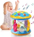 Baby Toys 6 to 12 Months - Musical Learning Infant Toys 12-18 Months - Babies Ocean Rotating Light Up Toys for Toddlers 1 2 3+ Years Old Boys Girls Baby Gifts