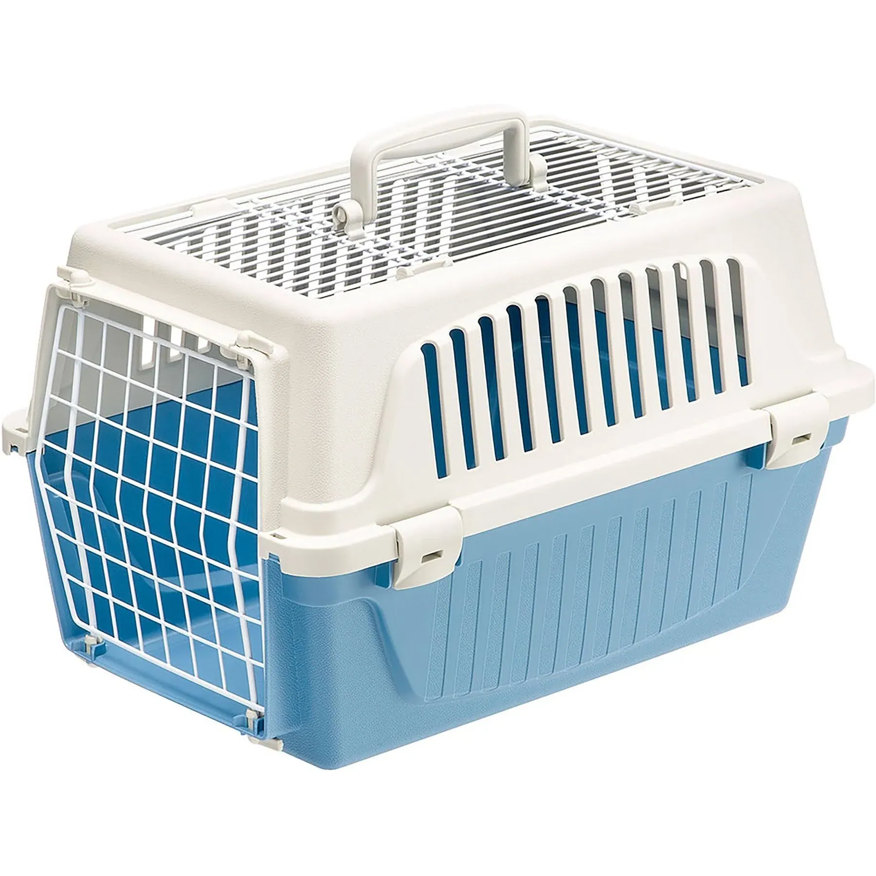 Ferplast Atlas Pet Carrier | Small Pet Carrier for Dogs & Cats w/Top & Front Door Access