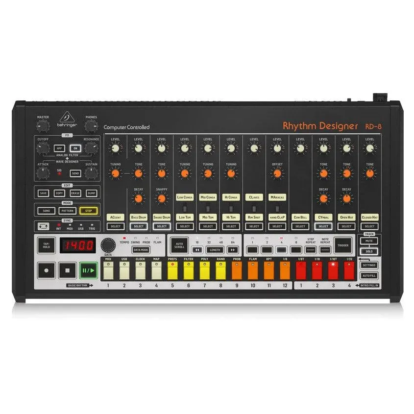 Behringer RD-8 - Rhythm Designer Analog Drum Machine