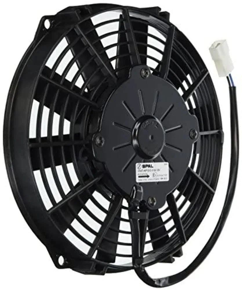 SPAL 30100392 9" Straight Blade Low Profile Fan