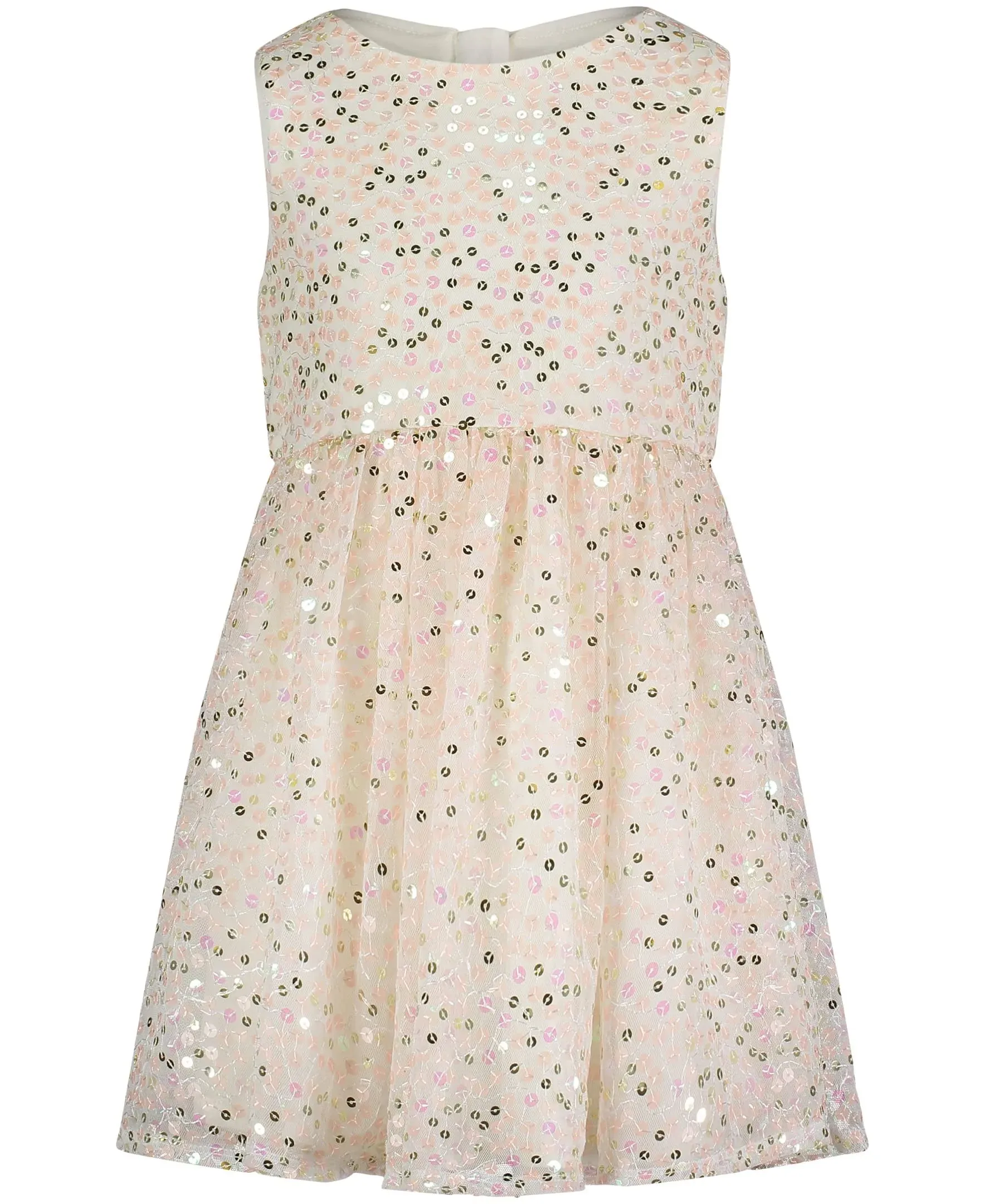 Calvin Klein Girls 7-16 Sparkle Sequin Dress