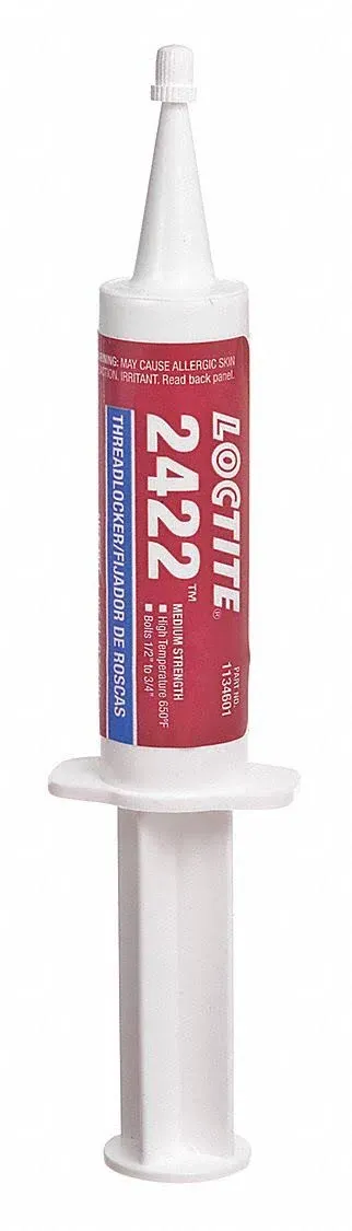 Loctite 2422 High Temp Medium 30 Gram ThreadLocker