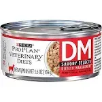 Purina Veterinary Diets DM Dietetic Management Formula Canned Cat Food, Savory Selects - 24 cans, 5.5 oz each