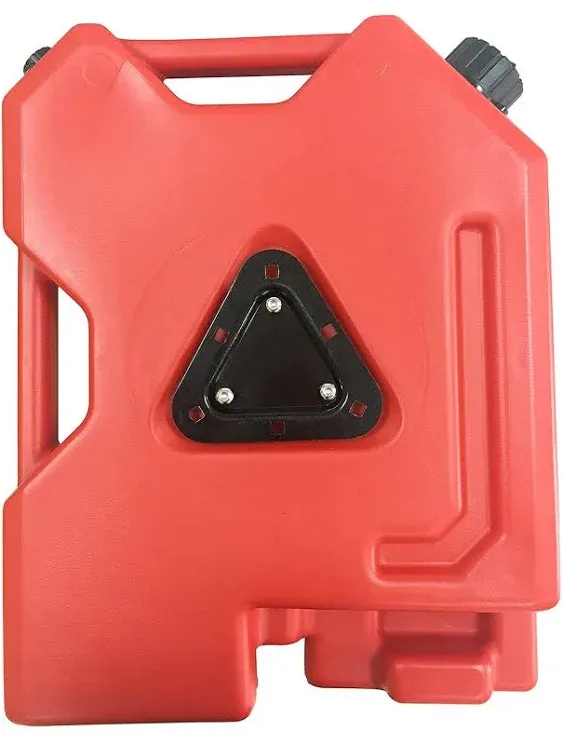 DIYTuning Bracket Mount Mounting Hardware Stand Holder Lock for 2 Gallon Gas Container Gasoline Can Spare Fuel Tank