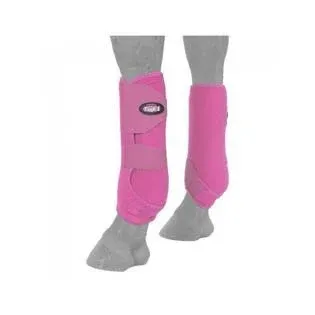 Tough-1 Pink Extreme Vented Front Sport Boots, Medium